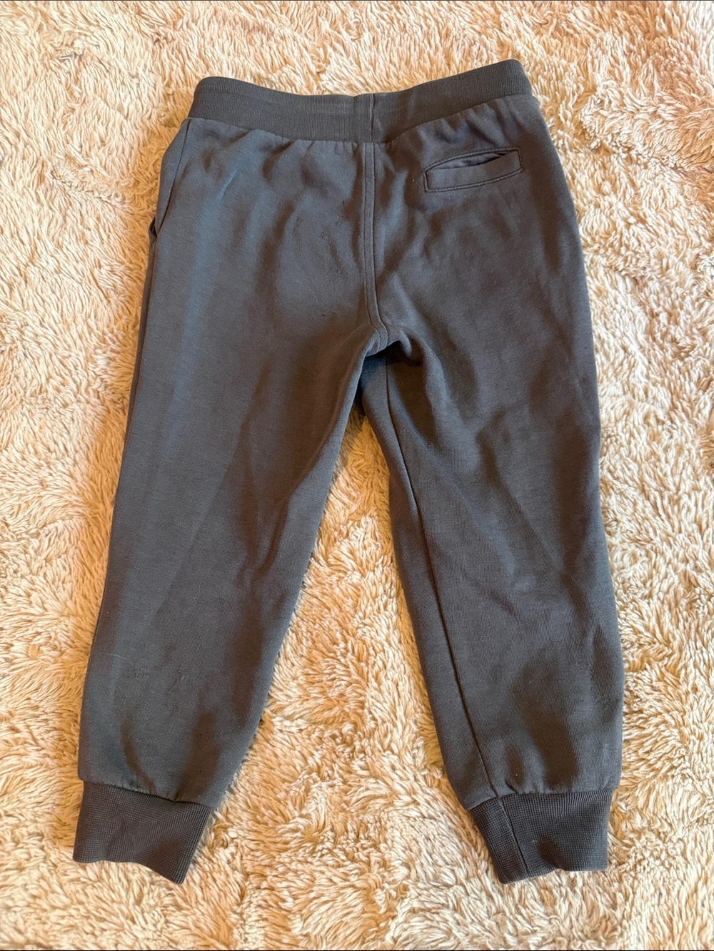 Polo Ralph Lauren Boys Dark Gray Drawstring Joggers with Navy Blue Pony 3t - Picture 4 of 7